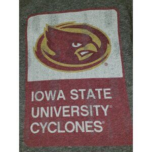 IOWA STATE CYCLONES gray shirt XL new w/o tags distressed THE VARSITY         B2
